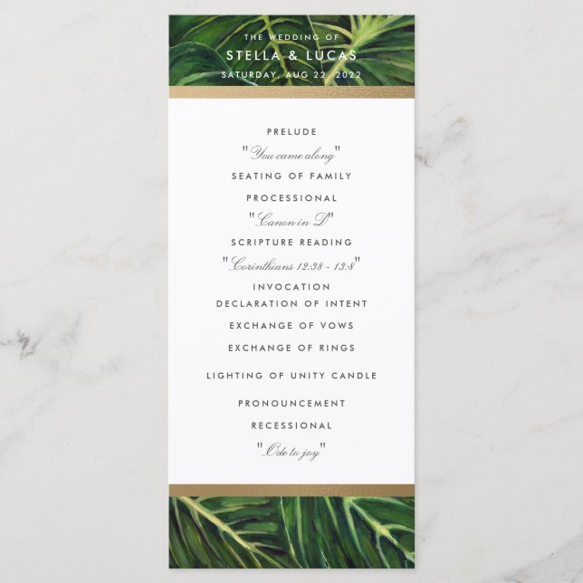 Programa Romance tropical II (Anverso)