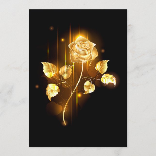 Programa Rosa dorada ( rosa de oro ) (Anverso)
