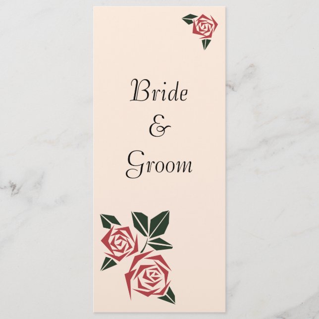 Programa Rosas angulares (Anverso)