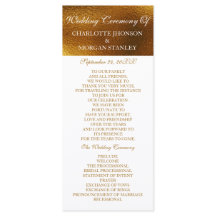 Programa Royal Golden Shiny White Wedding
