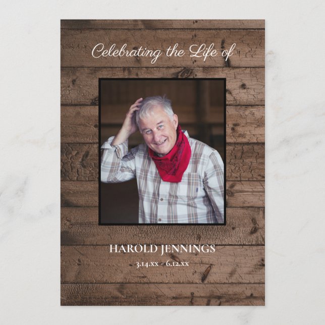 Programa Rústica foto celebración de la Orden de Servicio d (Anverso)