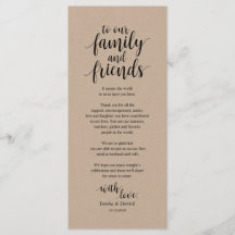 Rústico Kraft, Black Place Setting Gracias Cartas