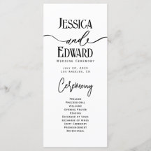 Sencillo guión minimo elegante blanco negro modern