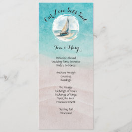 Programa Set Sail Wedding