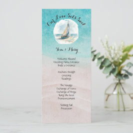 Programa Set Sail Wedding