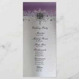 Programa Silver Purple Wedding