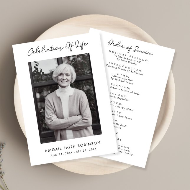 Programa Simple Script Photo Celebration of Life (Subido por el creador)