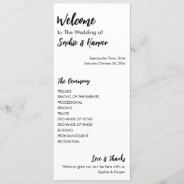 Programa Simple, versátil, casual negro y blanco