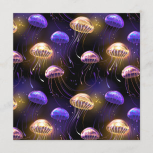 Programa Sin soldadura con medusas brillantes