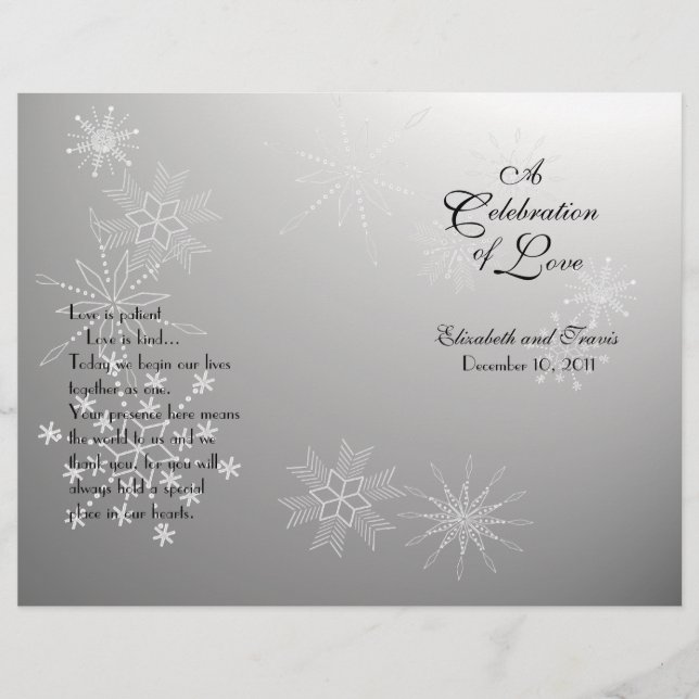 Programa Snowflake Gems Silver (Anverso)