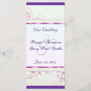 Programa Songbird Shabby Chic WEDDING