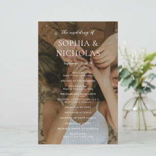 Programa Sophia Photo Modern Wedding