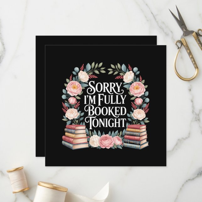 Programa Sorry I'M Fully Booked Tonight (Anverso/Reverso In Situ)