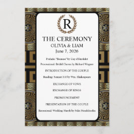 Programa Sr. y Sra. Formal Clásico Greciano Llave de la Vid