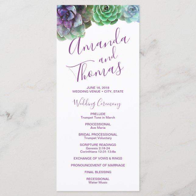 Programa Sucultores de acuarela | BODA (Anverso)