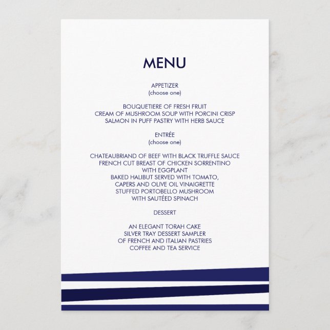 Programa Tallit Bar Mitzvah (Anverso)