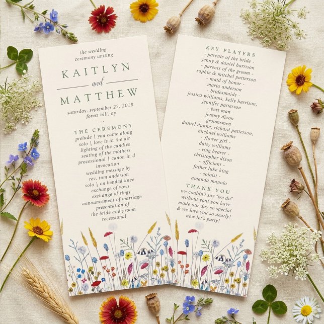 Programa The Wildflower Meadow Wedding Suite - (Subido por el creador)