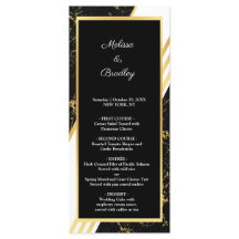 Tipografía de rayas de mármol dorado negro