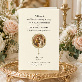 Programa Tradicional de Misa Latina de Boda Católi