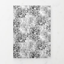 Programa triple de letra plegada