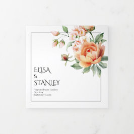 Programa triple de letra plegada