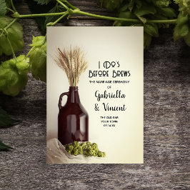 Programa Tríptico Boda de Cervecería de Crecimiento, Cepa y Trigo