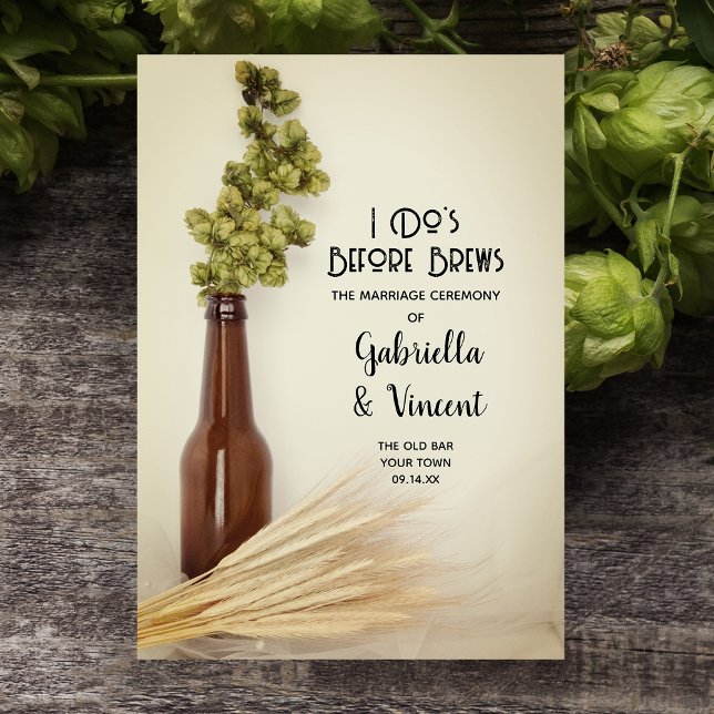 Programa Tríptico Boda de la Cervecería de Lúpulo Seco y Trigo (Subido por el creador)