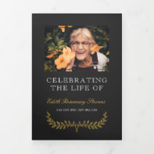 Funeral de la foto de la corona amarilla