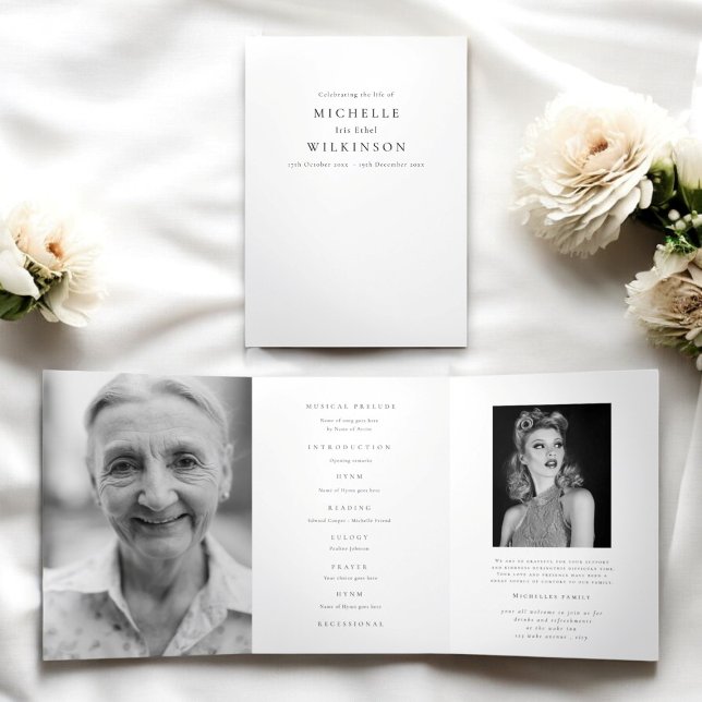 Programa Tríptico Memorial de la Fotografía por Orden Funeral del Se (Subido por el creador)