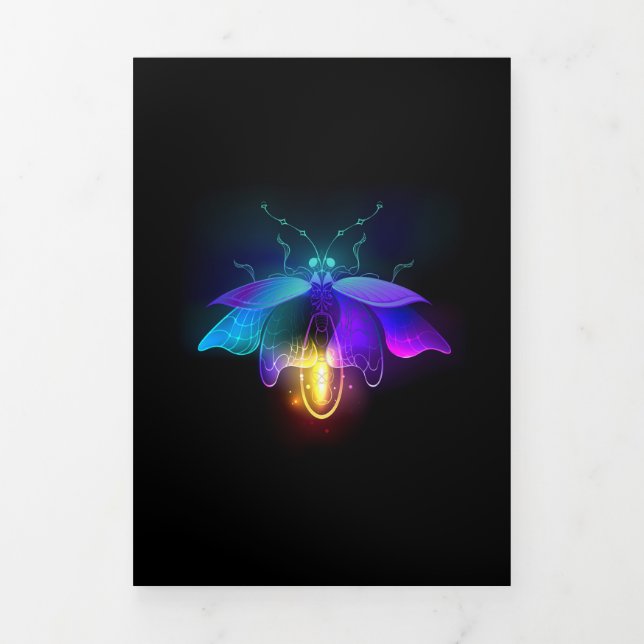 Programa Tríptico Neon Firefly en negro (Foto de portada)