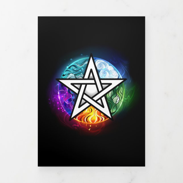 Programa Tríptico Pentagrama de Wiccan (Foto de portada)