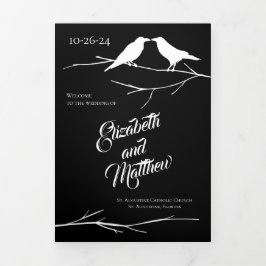 Programa Tríptico Ravens Gothic Boda