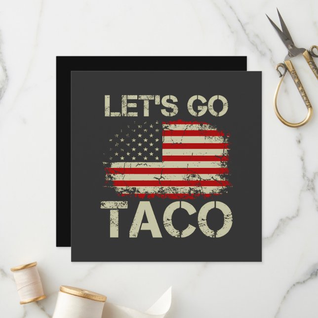 Programa Trump Siempre Se Rajó Vamos por Taco (Anverso/Reverso In Situ)
