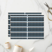 un patrón a cuadros negros y blancos con una b bla