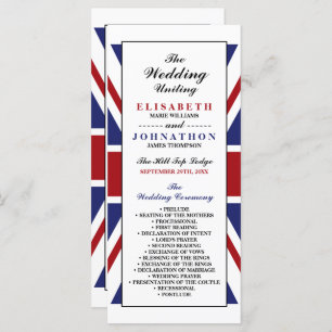 Programa Union Jack Flag Boda británico