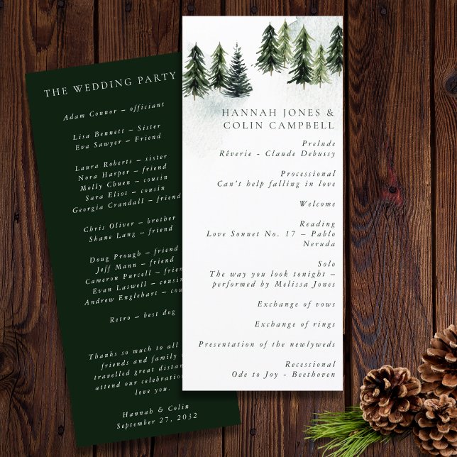 Programa Valle del Monte Siempreverde Blanco Verde Negro (Subido por el creador)