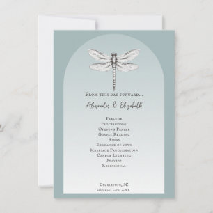 Programa verde azulado de matrimonio de la libélul
