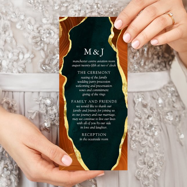 Programa verde azulado, Naranja quemado y Agate de (Subido por el creador)