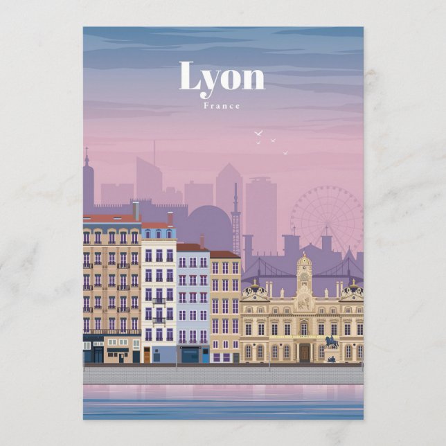 Programa Viajes De Arte De Viaje A Lyon France (Anverso)