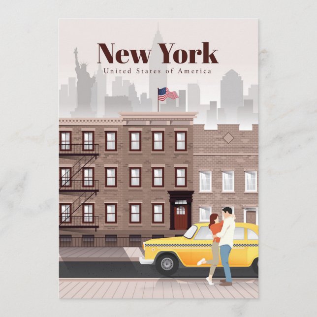 Programa Viajes De Arte De Viaje A Nueva York (Anverso)