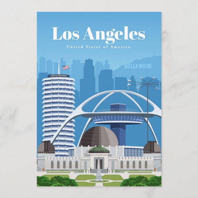 Programa Viajes de arte de viajes a Los Ángeles (Anverso)