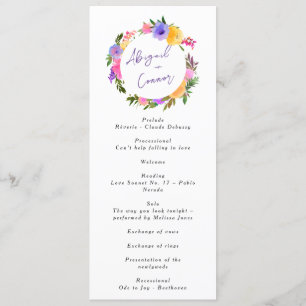 Programa Vibrante Casual Magenta Violeta Amarillo