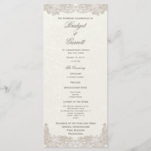 Programa Victoriano de Bodas Florales