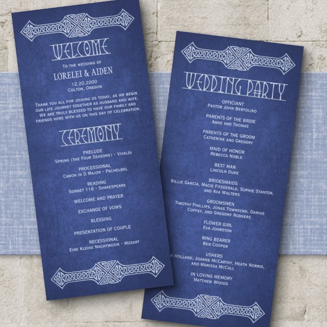 Programa Viking Celtic Gamer Wedding (Subido por el creador)