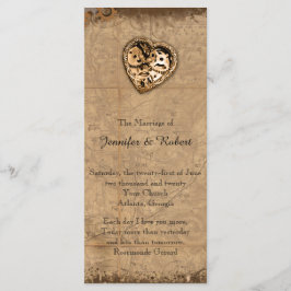 Programa Vintage Steampunk Bride Wedde