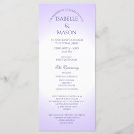 Programa Violet Purple Wedding