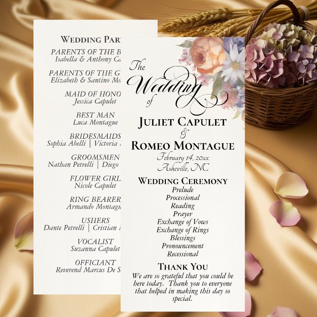 Programa Watercolor Wildflowers - Ivory Wedding (Subido por el creador)