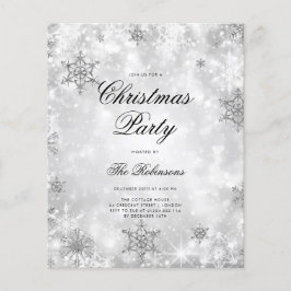 Programa y menú de invitaciones de vacaciones Silv