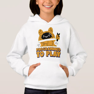 Programado para jugar a Chicas Pullover Hoodie