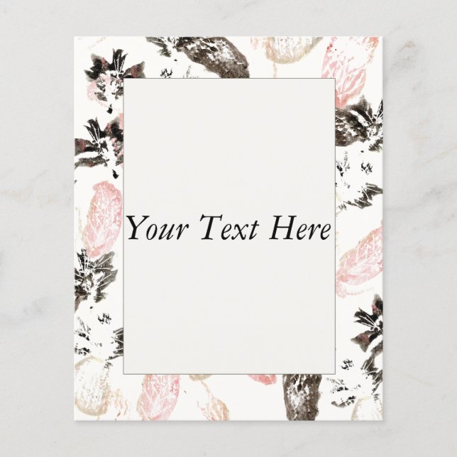 Programas Boho Leaves and Feathers (Anverso)